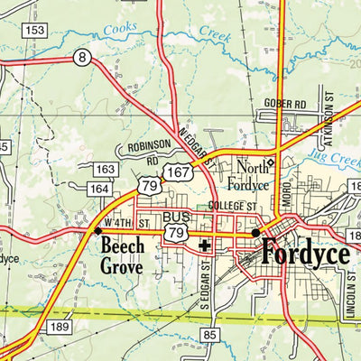 Arkansas Atlas & Gazetteer Page 102 Preview 3