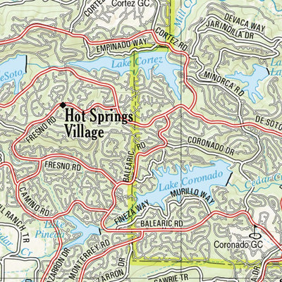 Arkansas Atlas & Gazetteer Page 76 Preview 3