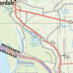 Arkansas Atlas & Gazetteer Page 106 Preview 3