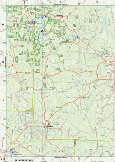 Arkansas Atlas & Gazetteer Page 112 Preview 1