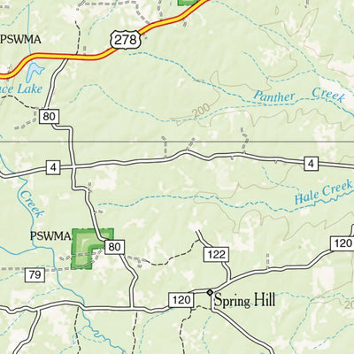 Arkansas Atlas & Gazetteer Page 112 Preview 2