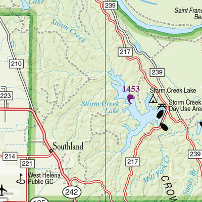 Arkansas Atlas & Gazetteer Page 83 Preview 3
