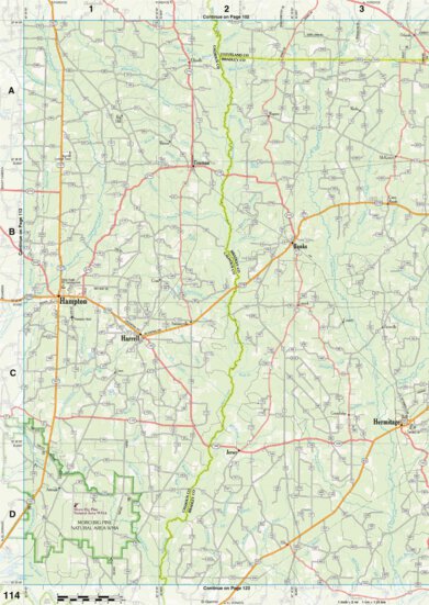Arkansas Atlas & Gazetteer Page 114 Preview 1