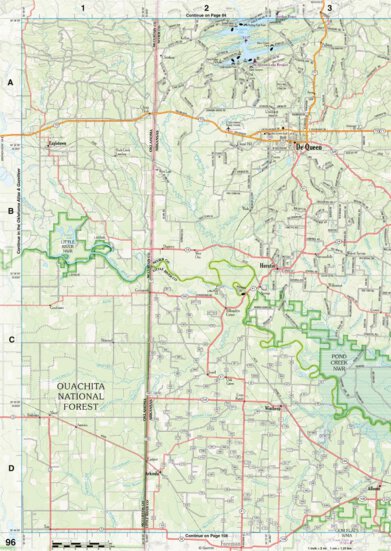 Arkansas Atlas & Gazetteer Page 96 Preview 1
