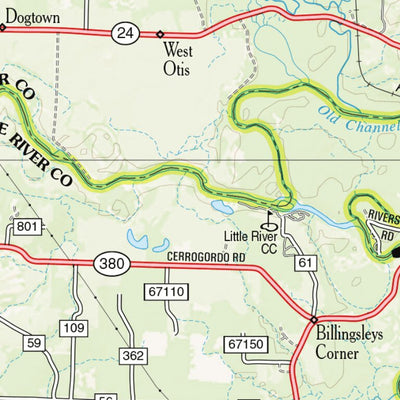 Arkansas Atlas & Gazetteer Page 96 Preview 2