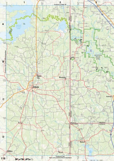 Arkansas Atlas & Gazetteer Page 118 Preview 1