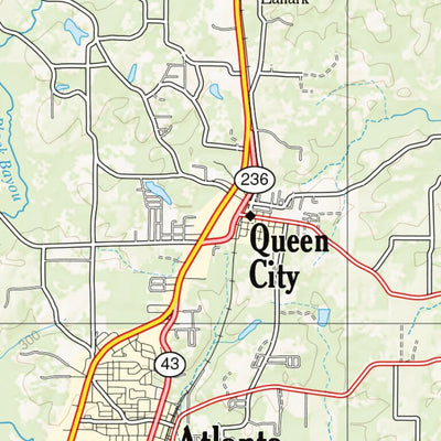 Arkansas Atlas & Gazetteer Page 118 Preview 3