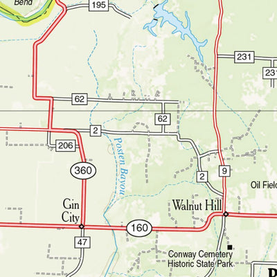 Arkansas Atlas & Gazetteer Page 119 Preview 2