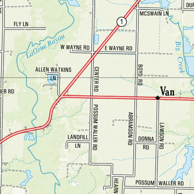 Arkansas Atlas & Gazetteer Page 93 Preview 2