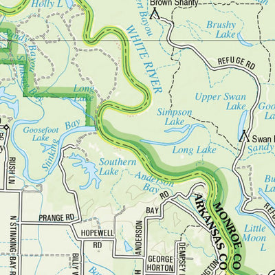 Arkansas Atlas & Gazetteer Page 93 Preview 3
