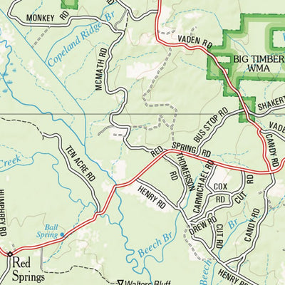 Arkansas Atlas & Gazetteer Page 100 Preview 2