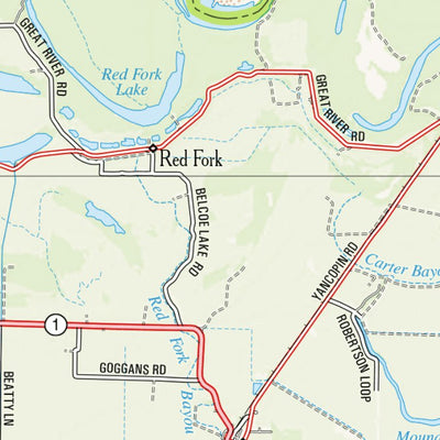 Arkansas Atlas & Gazetteer Page 105 Preview 2