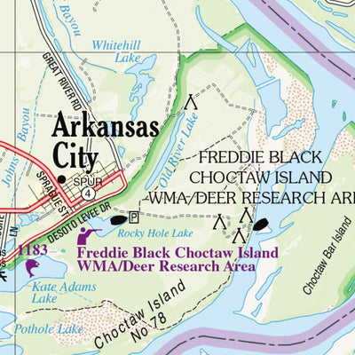 Arkansas Atlas & Gazetteer Page 117 Preview 3