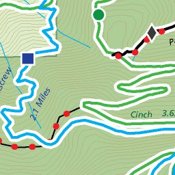 Beaver Creek Mountain Trails Map - Hike Colorado - Bike Colorado Preview 2
