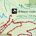Beaver Creek Mountain Trails Map - Hike Colorado - Bike Colorado Preview 3