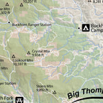 Cache la Poudre River & Big Thompson River Colorado Fishing Map - Fish Colorado Preview 2