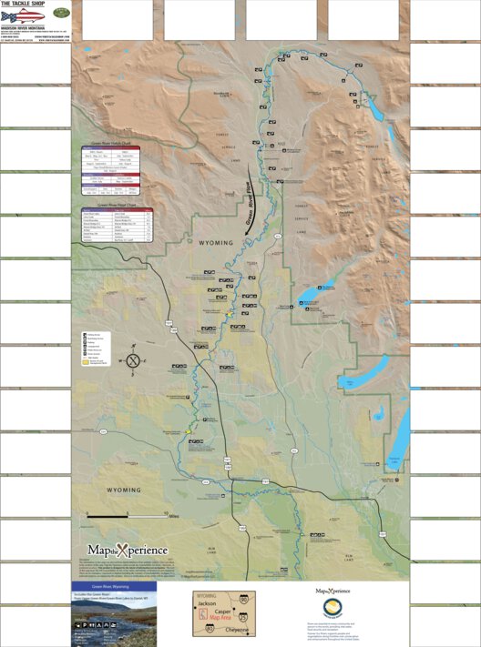 Green River - Fish Wyoming Map by Map the Xperience | Avenza Maps