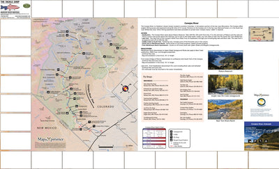 Conejos River Colorado Fishing Map - Fish Colorado Preview 1