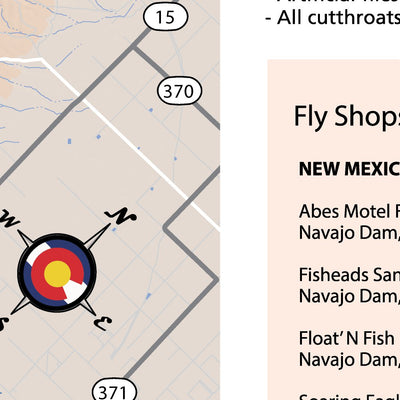 Conejos River Colorado Fishing Map - Fish Colorado Preview 2