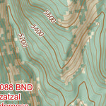 ANST Topo Map 25-3 Whiterock Mesa 3 Preview 3