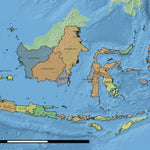 Indonesia Country Map / Peta Negara Indonesia Preview 1