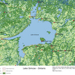 Lake Simcoe Area Map Preview 1
