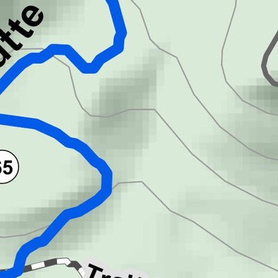 Deschutes NF - Vista Butte Sno-Park Ski/Snowshoe Trails Preview 2
