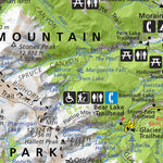 Rocky Mountain National Park - NPS Map - Hike Colorado - Bike Colorado Preview 2