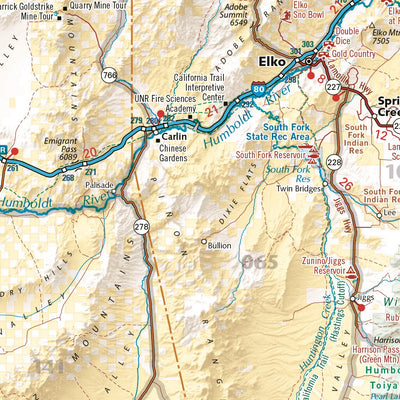 Nevada Recreation Map Preview 3