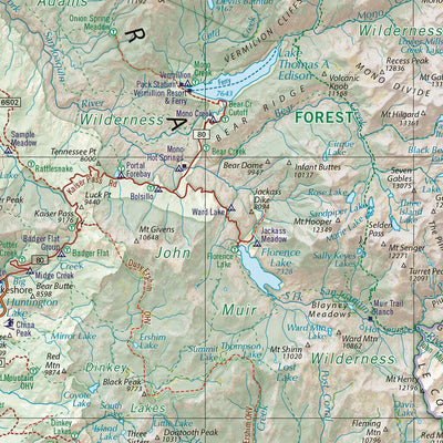 California Atlas Landscape Map Preview 2