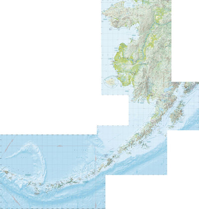 Alaska Atlas Southwest Landscape Maps Preview 1