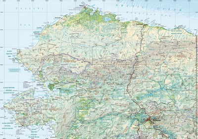 Alaska Atlas North Landscape Map Preview 1