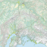 Alaska Atlas Central Landscape Maps Preview 1