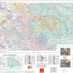 Idaho Panhandle National Forests - St. Joe National Forest Visitor Map 2018 Preview 1