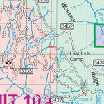 Idaho Panhandle National Forests - St. Joe National Forest Visitor Map 2018 Preview 2