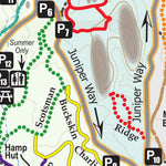 Trail Map# 10, Garden of the Gods, Rampart Range Area in the Pikes Peak Region Preview 3