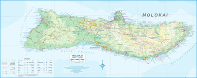 Molokai (Hawaii) 1:100,000 - ITMB Preview 1