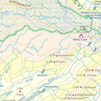 Kauai (Hawaii) 1:100,000 - ITMB Preview 2