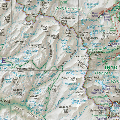 Yosemite Region Map Preview 3