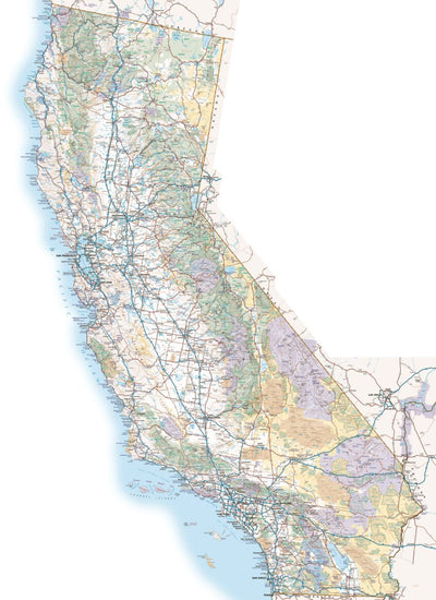California Road Map Preview 1