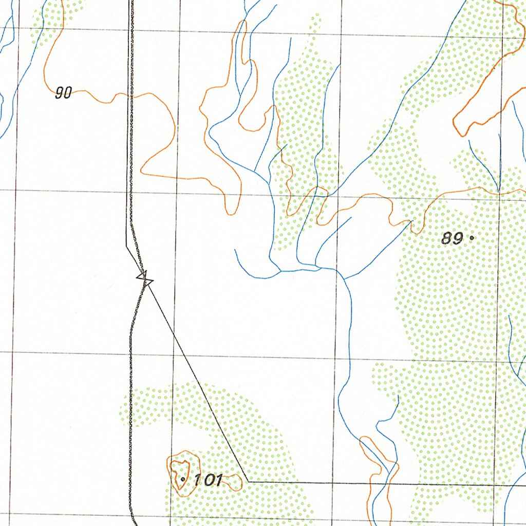 Lower Burrell Map Burrell (1751-4) Map by Geoscience Australia | Avenza Maps