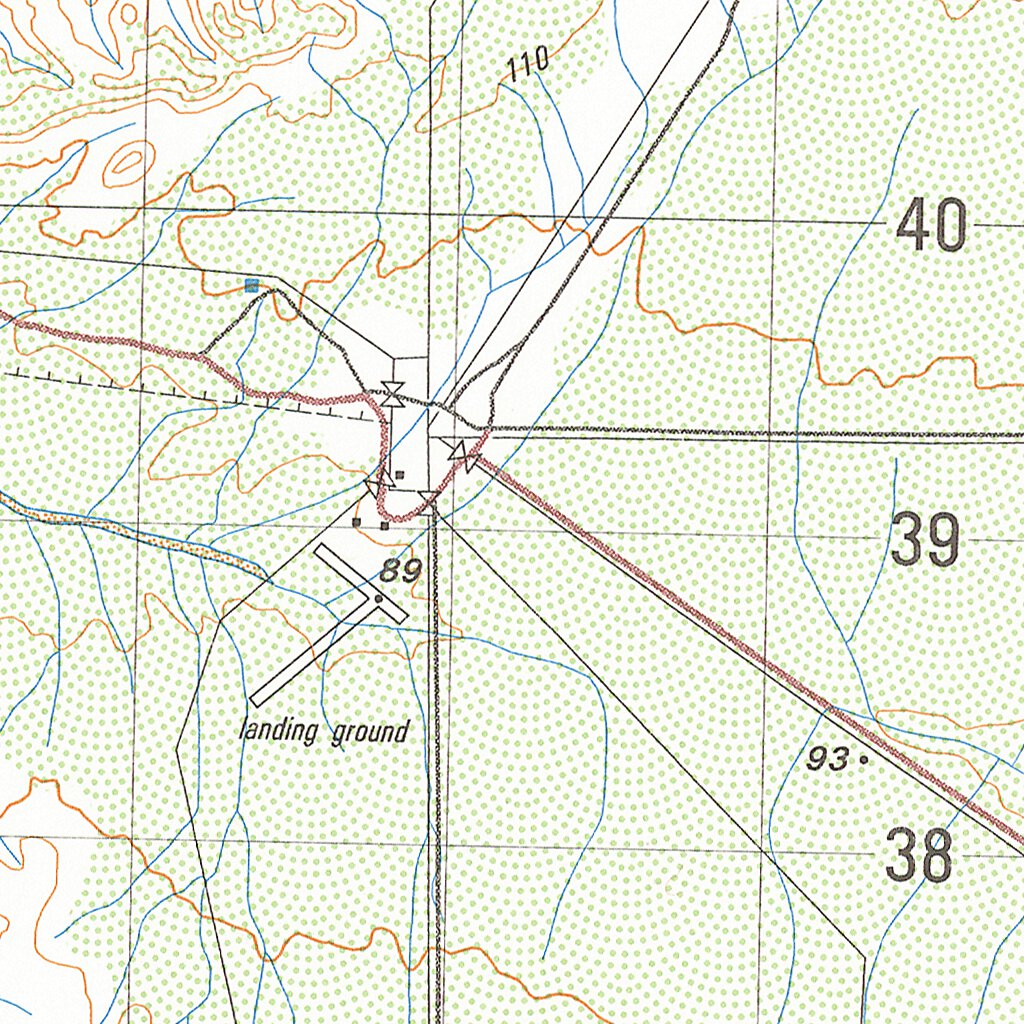 Lower Burrell Map Burrell (1751-4) Map by Geoscience Australia | Avenza Maps
