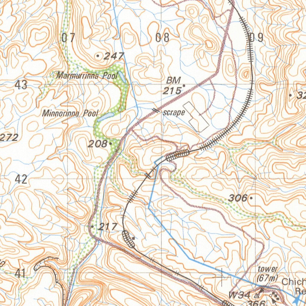 Karratha Python Pool Map Python Pool (2355-3) Map by Geoscience Australia | Avenza Maps
