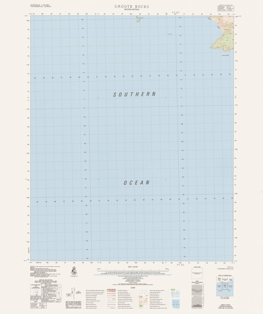 Smooth Rocks (2728-4) Map by Geoscience Australia | Avenza Maps