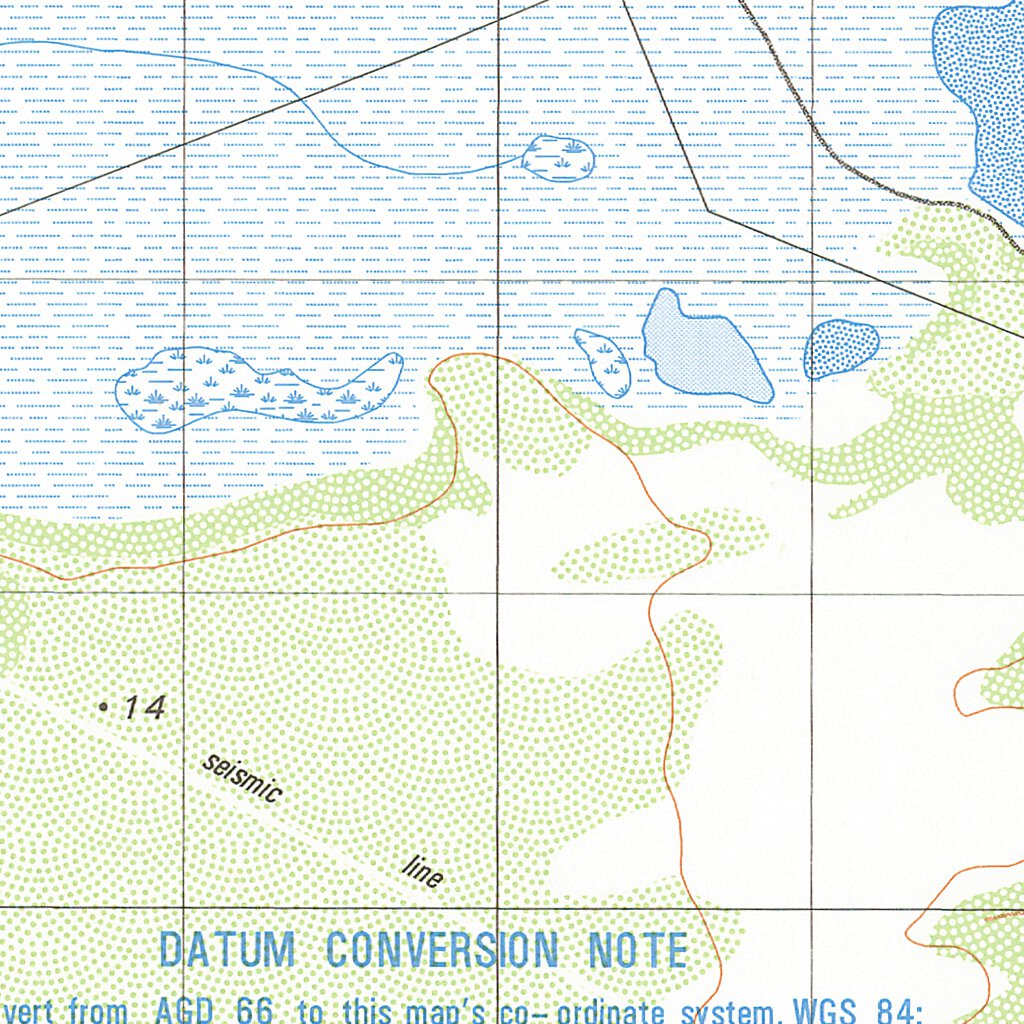 Lake Eda (3462-3) Map by Geoscience Australia | Avenza Maps