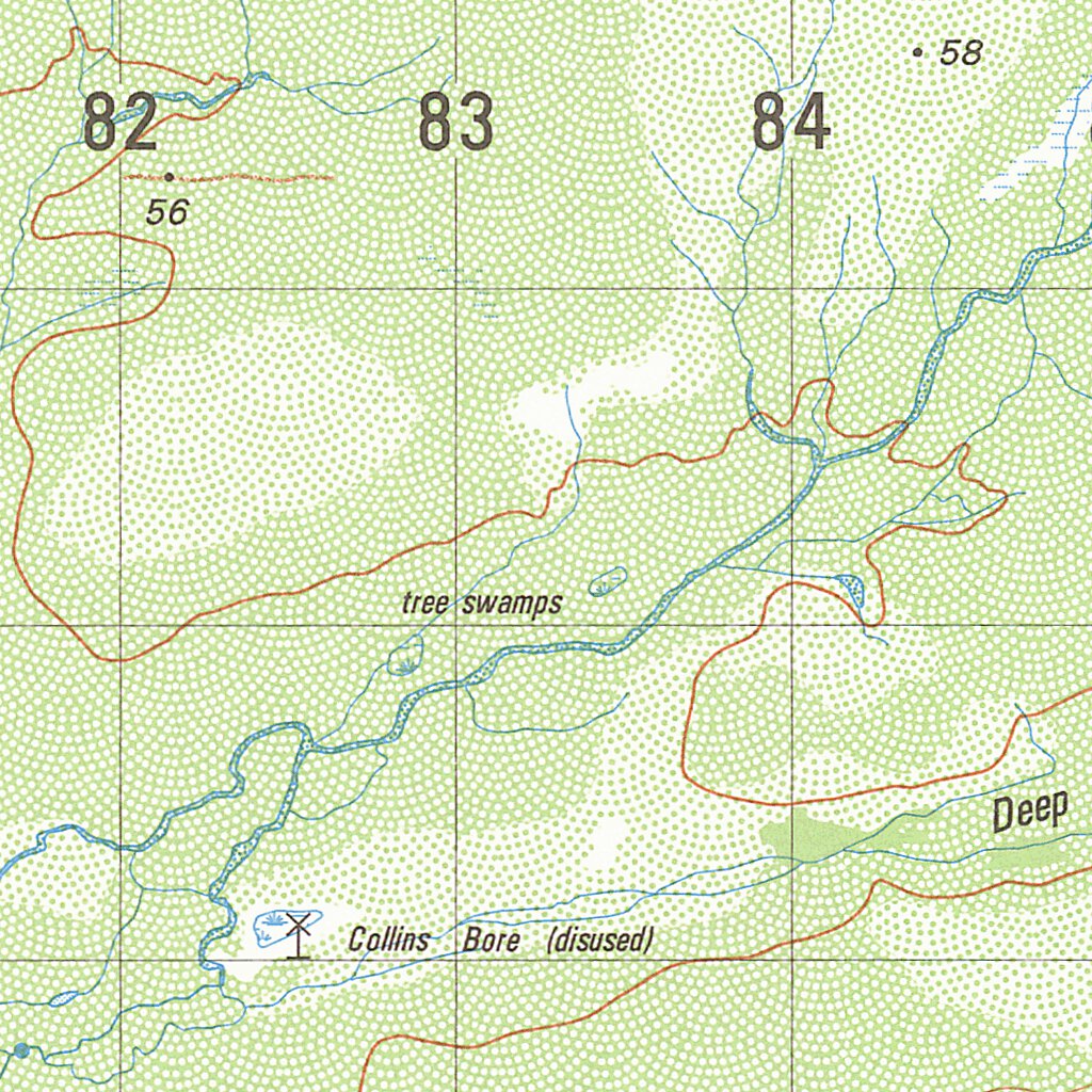 Dalgleish (3462-1) Map by Geoscience Australia | Avenza Maps