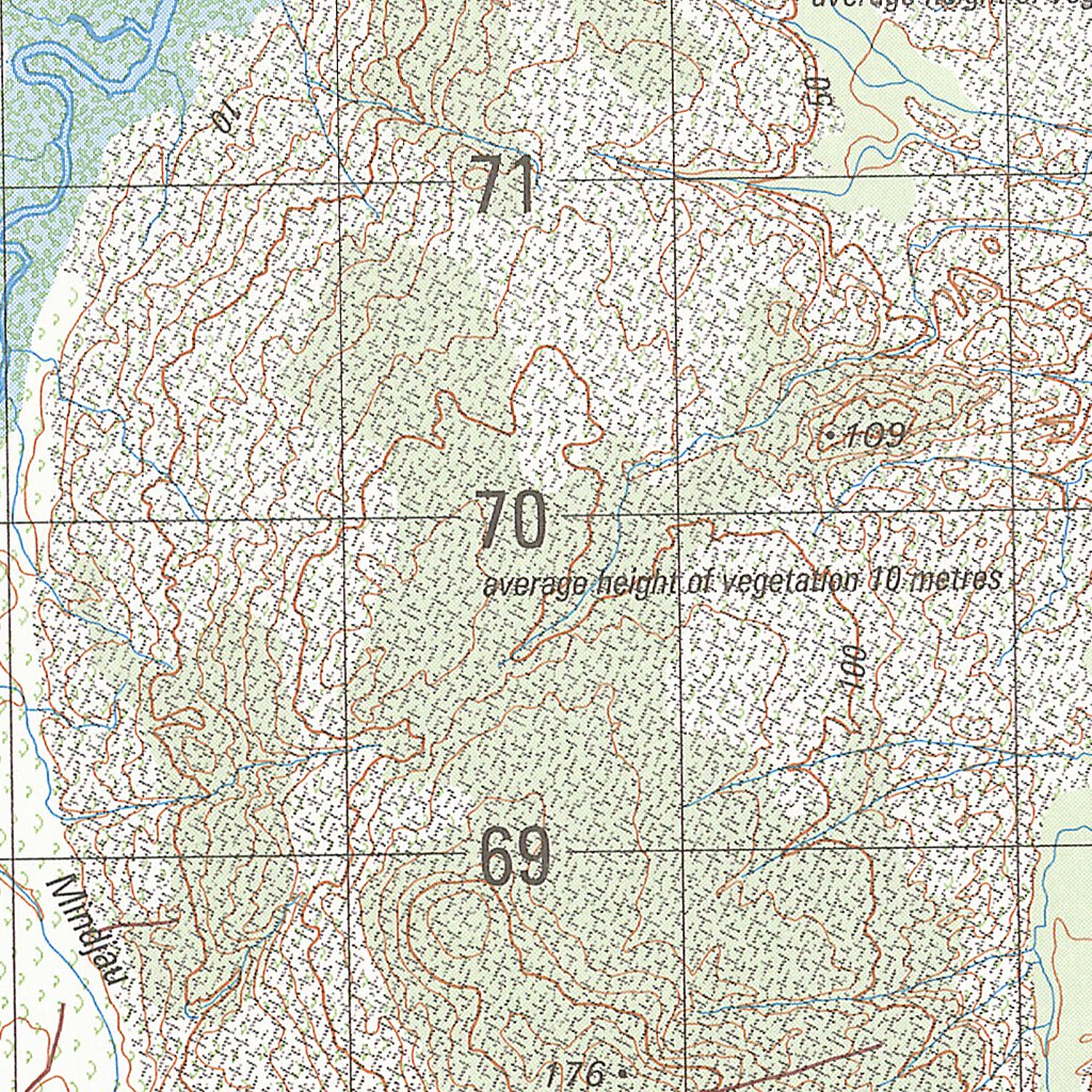 Warrender (4068-1) Map by Geoscience Australia | Avenza Maps