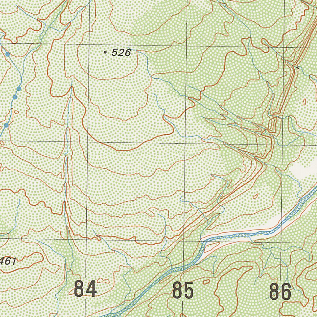 Barnett Range (4164-4) Map by Geoscience Australia | Avenza Maps