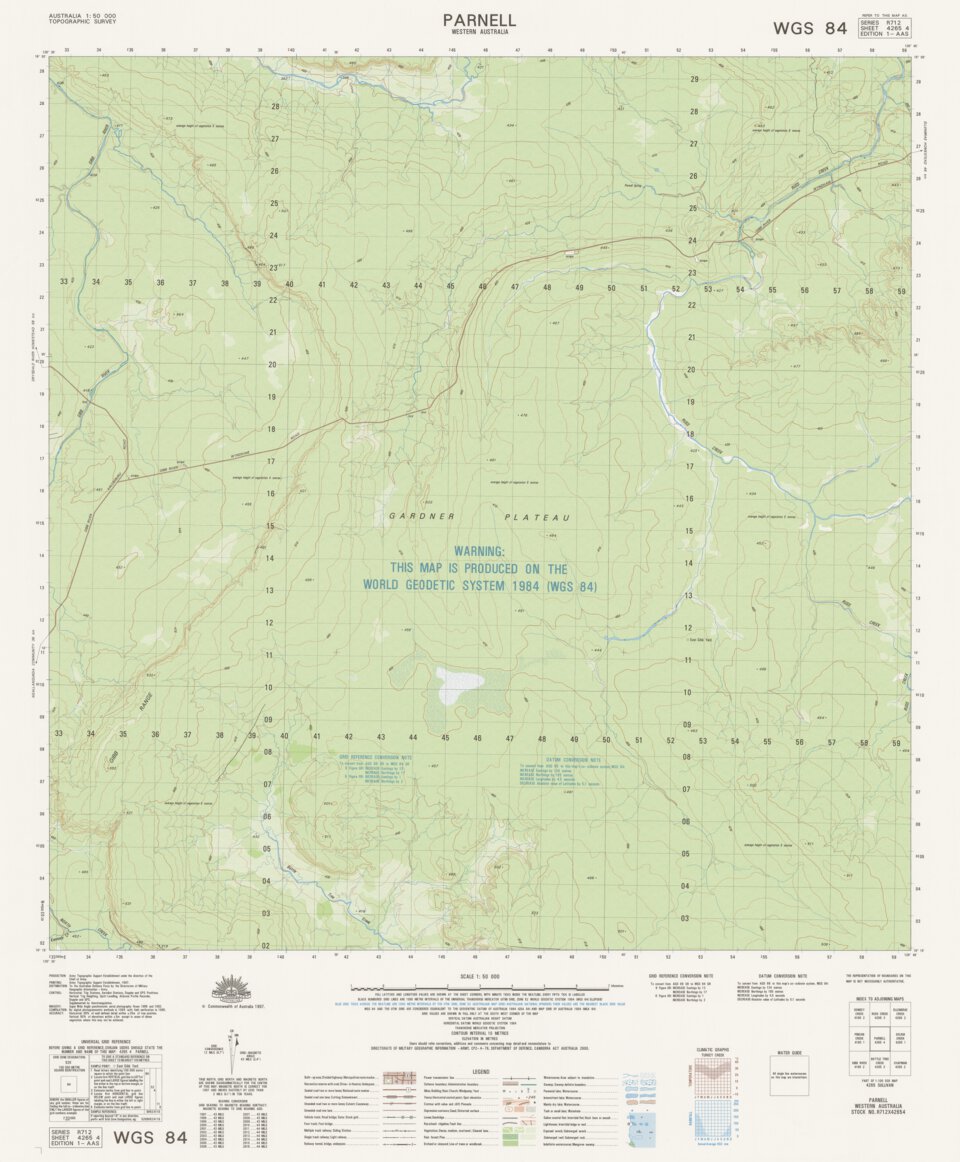 Parnell (4265-4) Map by Geoscience Australia | Avenza Maps