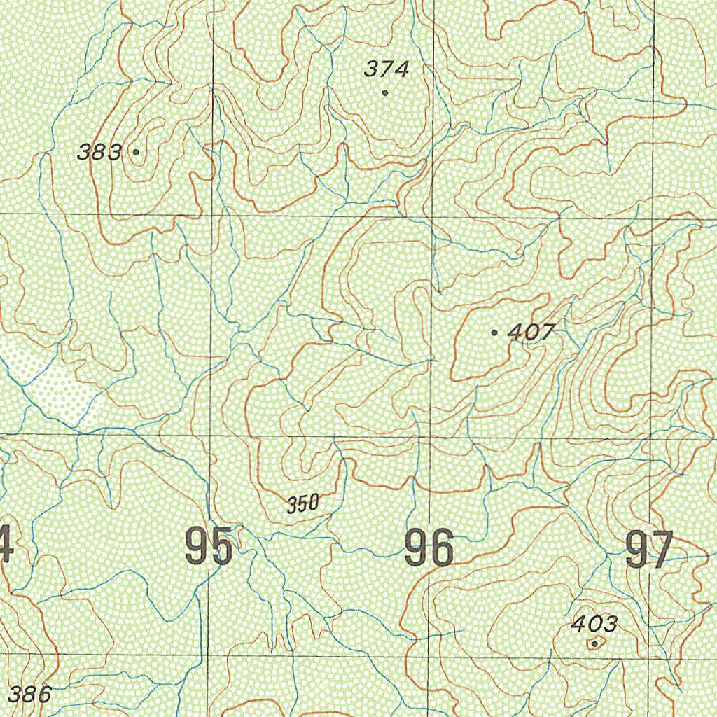 Mongona (4367-4) Map by Geoscience Australia | Avenza Maps